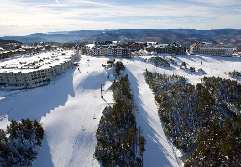 Mountain Lodge Snowshoe Exterior foto